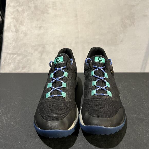 Merrell Antora 2 Shoes Womens Size 9 Black Gore-Tex Vibram Trail Running J066122 - Picture 2 of 11